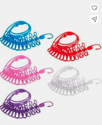Cloth drying rope