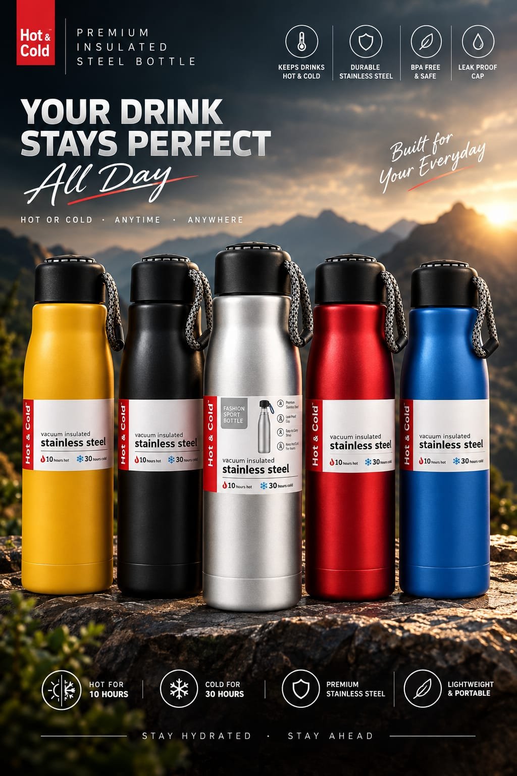 Hot & Cold Stainless Steel Bottle