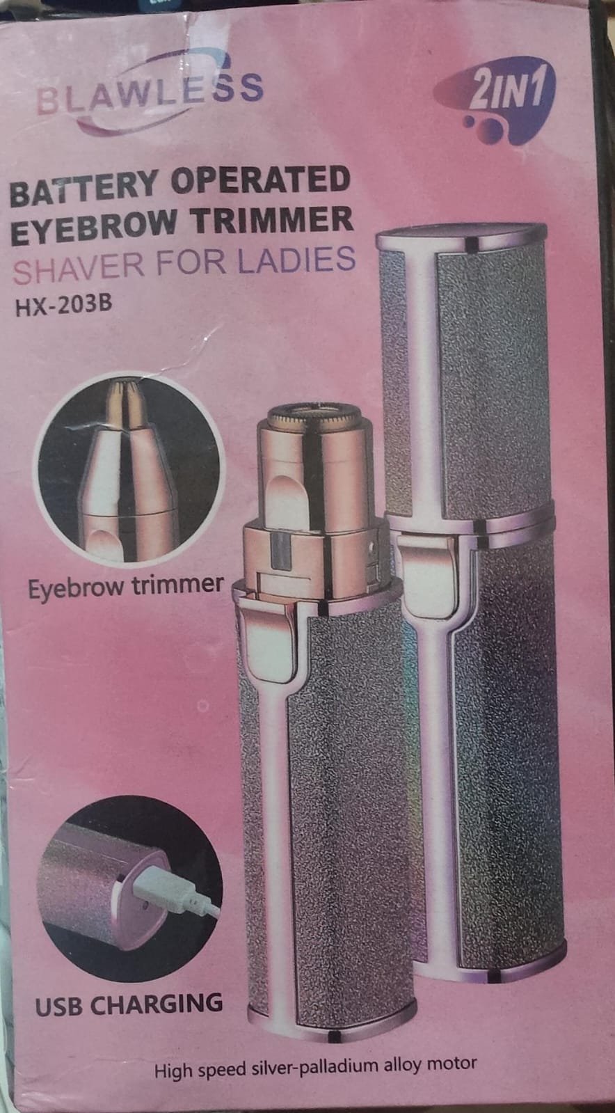 Battery Operator Eyebrow Trimmer